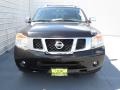 2010 Galaxy Black Metallic Nissan Armada Titanium  photo #7