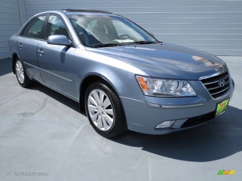 2010 Sonata Limited - Medium Silver Blue / Gray photo #1