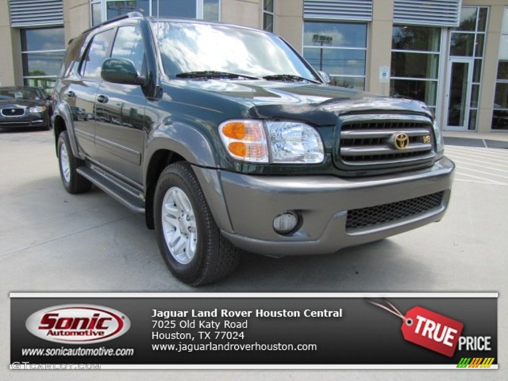 Imperial Jade Green Mica Toyota Sequoia