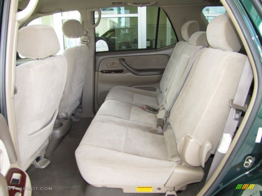 2004 Sequoia SR5 4x4 - Imperial Jade Green Mica / Oak photo #4
