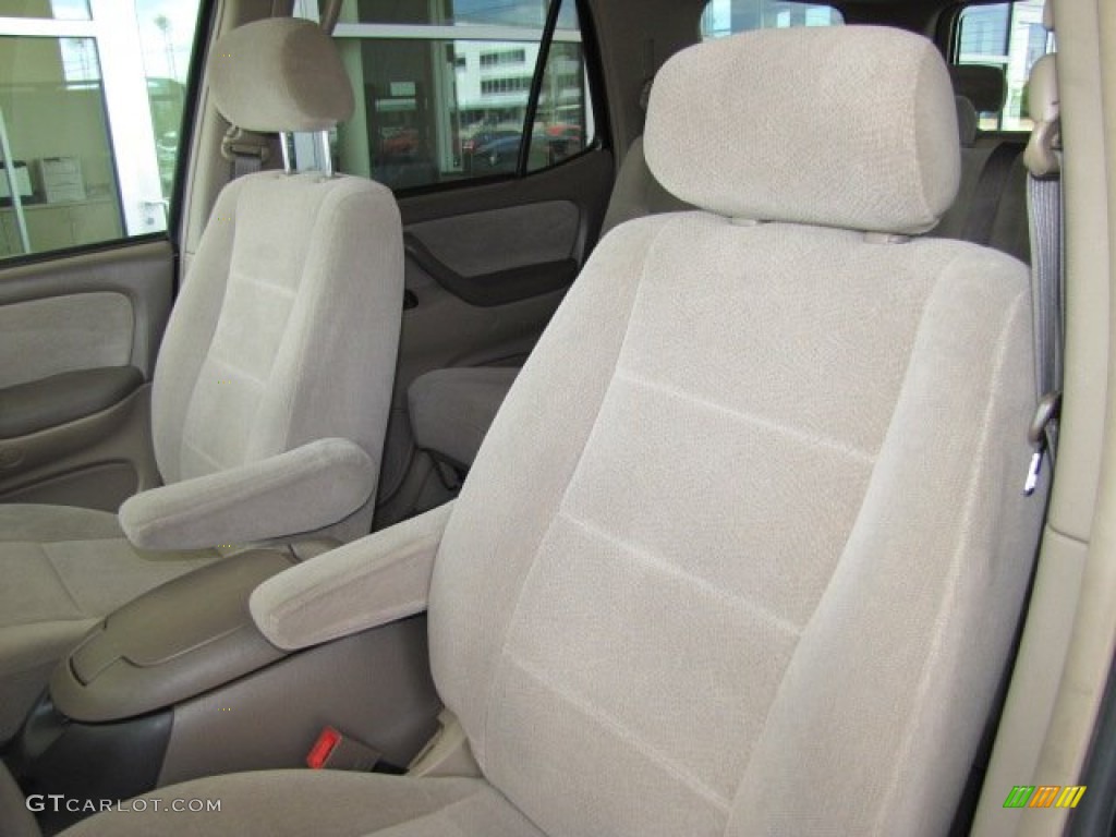 2004 Sequoia SR5 4x4 - Imperial Jade Green Mica / Oak photo #28