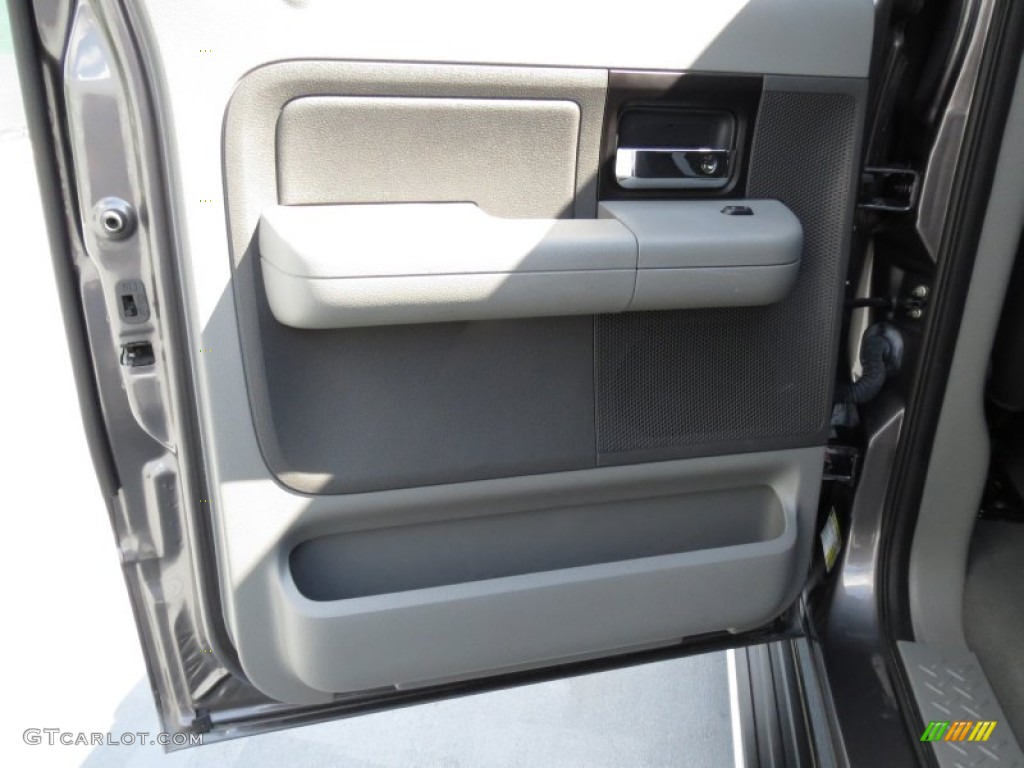 2006 F150 XLT SuperCrew - Dark Shadow Grey Metallic / Medium/Dark Flint photo #27