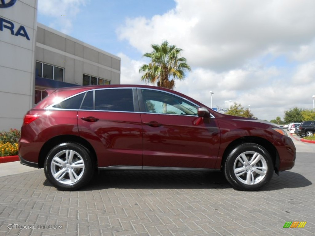 Basque Red Pearl II 2013 Acura RDX Standard RDX Model Exterior Photo #70456195