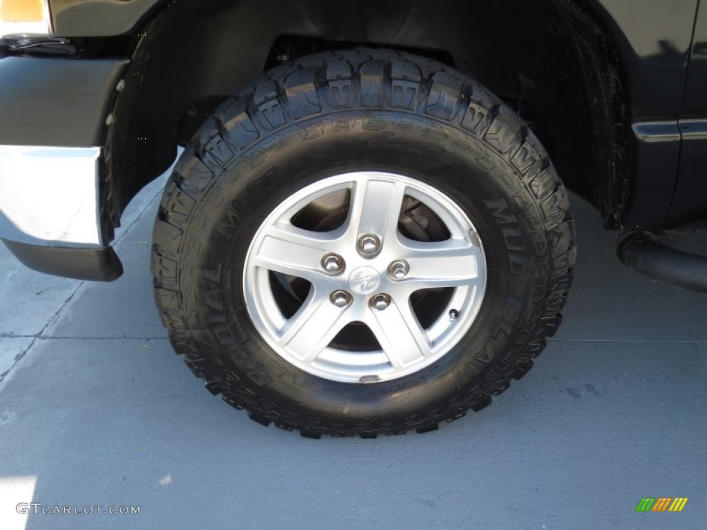 2002 Ram 1500 ST Quad Cab 4x4 - Black / Dark Slate Gray photo #9