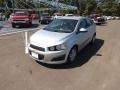 2012 Silver Ice Metallic Chevrolet Sonic LT Sedan  photo #1