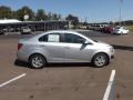 2012 Silver Ice Metallic Chevrolet Sonic LT Sedan  photo #6