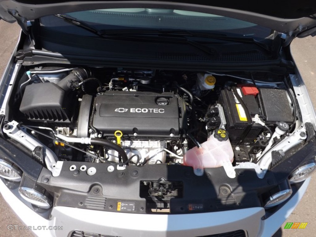 2012 Sonic LT Sedan - Silver Ice Metallic / Jet Black/Brick photo #19