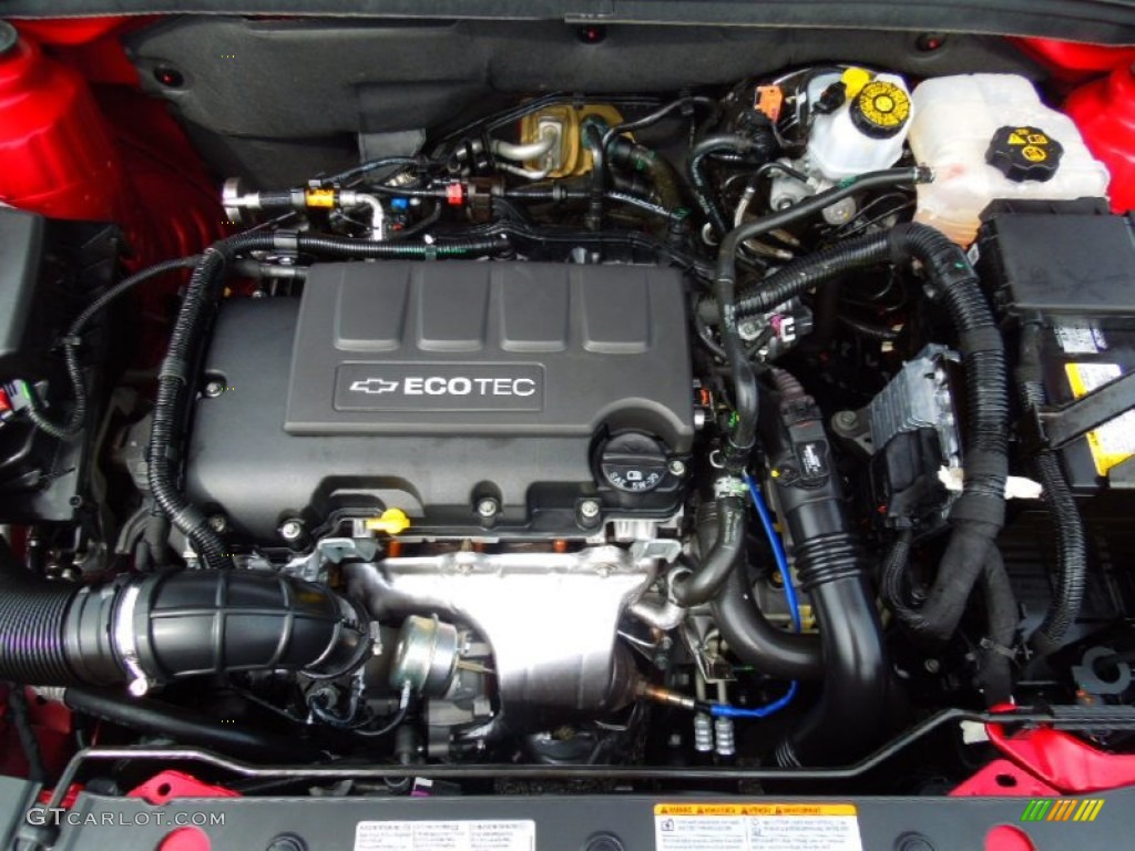 2012 Chevrolet Cruze LT/RS 1.4 Liter DI Turbocharged DOHC 16-Valve VVT 4 Cylinder Engine Photo #70459246