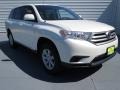 2012 Blizzard White Pearl Toyota Highlander V6  photo #1