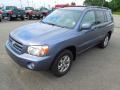 2007 Bluestone Metallic Toyota Highlander V6  photo #2