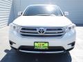 2012 Blizzard White Pearl Toyota Highlander V6  photo #7