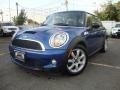 2008 Lightning Blue Metallic Mini Cooper S Hardtop  photo #1