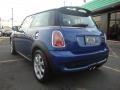 2008 Lightning Blue Metallic Mini Cooper S Hardtop  photo #4