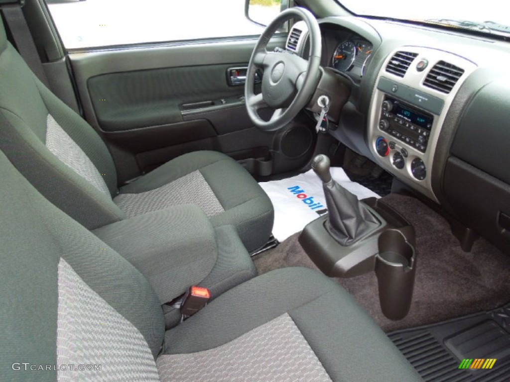 Ebony Interior 2009 Chevrolet Colorado LT Extended Cab Photo #70460170