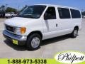 Oxford White 2006 Ford E Series Van E150 XLT Passenger