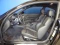 Black Novillo Leather 2011 BMW M3 Coupe Interior Color