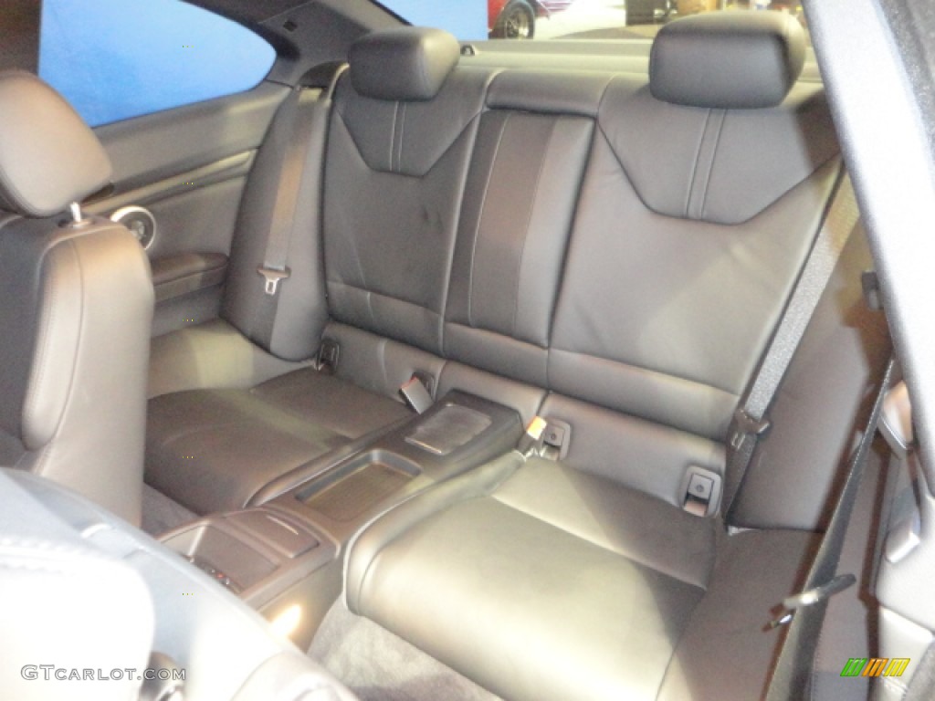 Black Novillo Leather Interior 2011 BMW M3 Coupe Photo #70460273