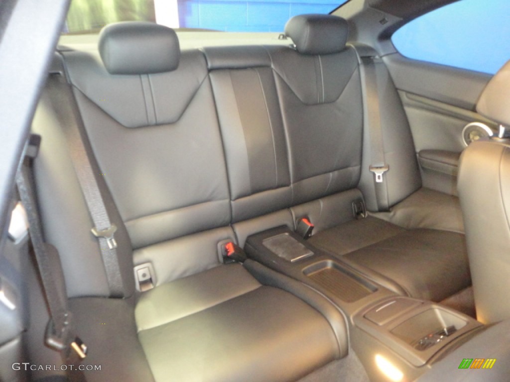 Black Novillo Leather Interior 2011 BMW M3 Coupe Photo #70460291