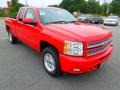 Victory Red - Silverado 1500 LT Extended Cab 4x4 Photo No. 1
