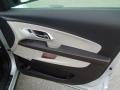 Light Titanium/Jet Black 2013 Chevrolet Equinox LTZ Door Panel