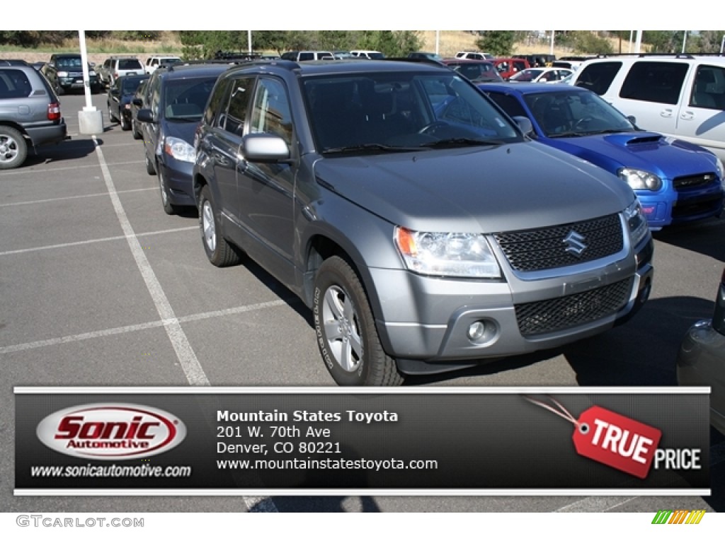 2009 Grand Vitara XSport 4x4 - Slate Grey Metallic / Black photo #1