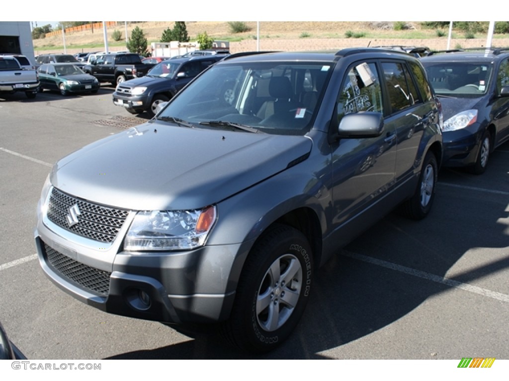 2009 Grand Vitara XSport 4x4 - Slate Grey Metallic / Black photo #4