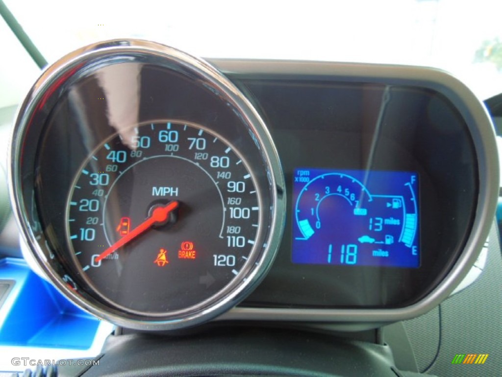 2013 Chevrolet Spark LT Gauges Photo #70462006