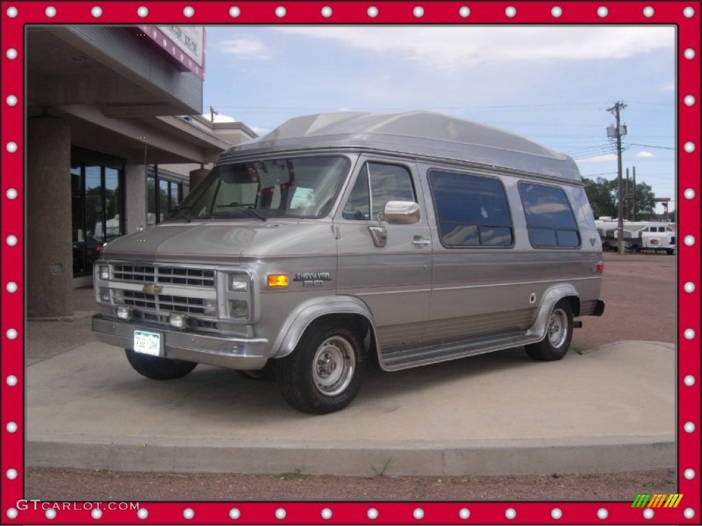 Gray Metallic Chevrolet Chevy Van