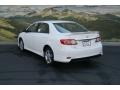 2013 Super White Toyota Corolla S  photo #2