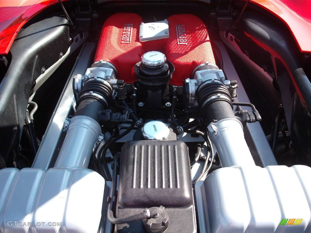 2004 Ferrari 360 Spider F1 3.6 Liter DOHC 40-Valve V8 Engine Photo #704629