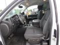Ebony 2009 GMC Sierra 1500 SLE Extended Cab Interior Color