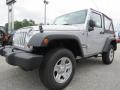 2012 Bright Silver Metallic Jeep Wrangler Sport 4x4  photo #3