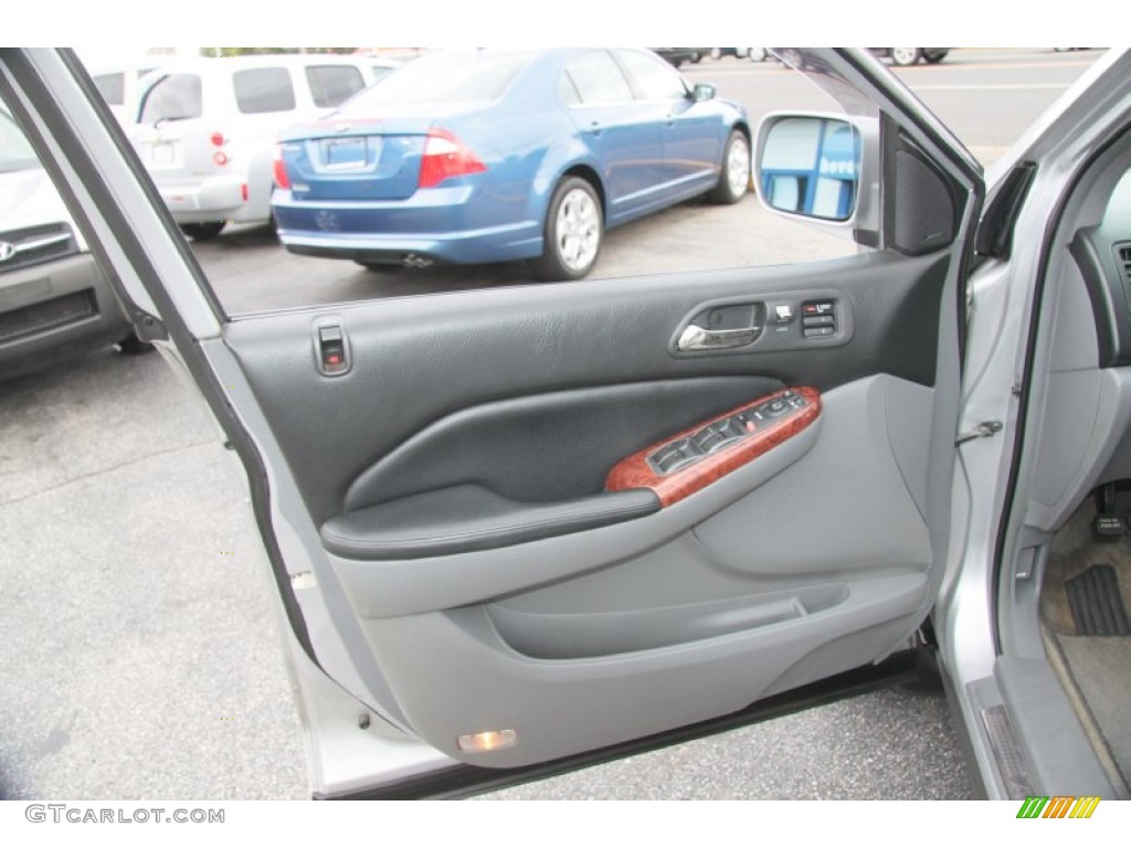 2004 MDX Touring - Starlight Silver Metallic / Quartz photo #20