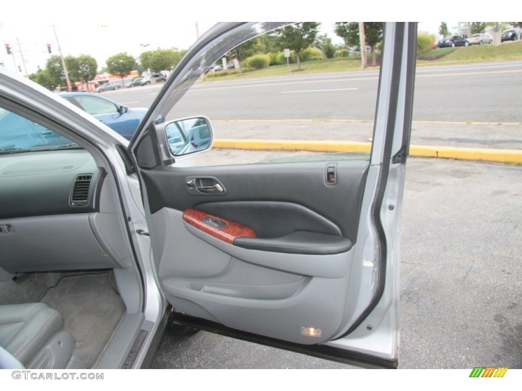 2004 MDX Touring - Starlight Silver Metallic / Quartz photo #22