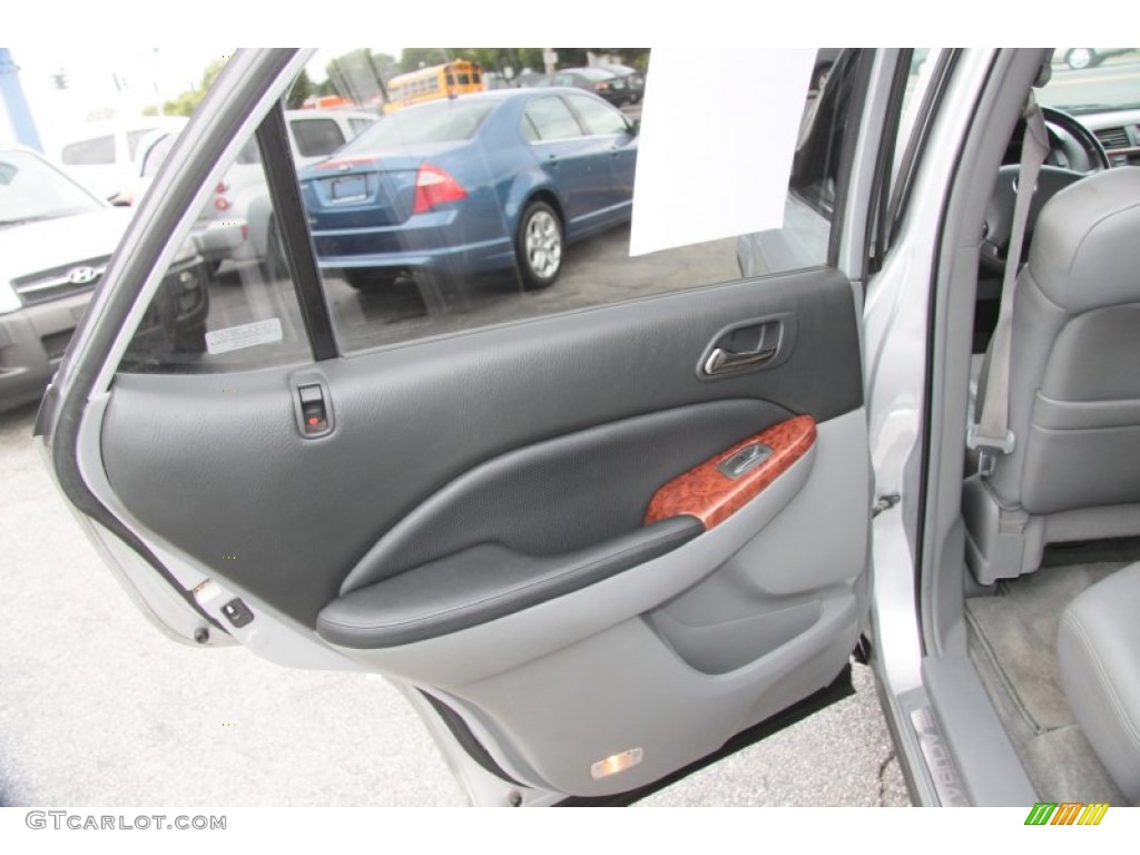 2004 MDX Touring - Starlight Silver Metallic / Quartz photo #23