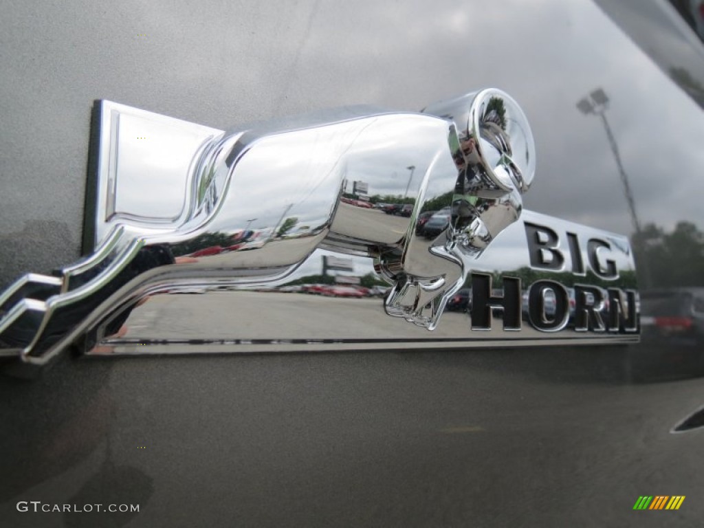 2012 Ram 1500 Big Horn Quad Cab - Mineral Gray Metallic / Light Pebble Beige/Bark Brown photo #14