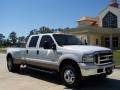 Oxford White - F350 Super Duty Lariat FX4 Crew Cab 4x4 Dually Photo No. 1
