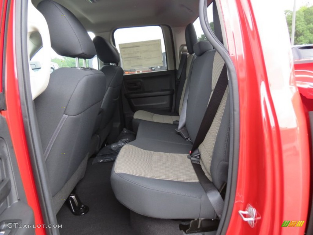 2012 Ram 1500 Express Quad Cab - Flame Red / Dark Slate Gray/Medium Graystone photo #12