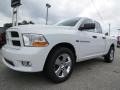 2012 Bright White Dodge Ram 1500 Express Quad Cab  photo #3