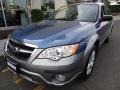2008 Newport Blue Pearl Subaru Outback 2.5i Wagon  photo #1