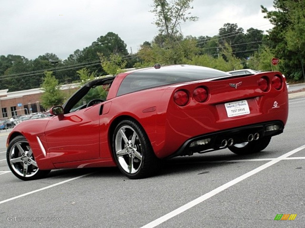 2005 Corvette Coupe - Precision Red / Steel Grey photo #5