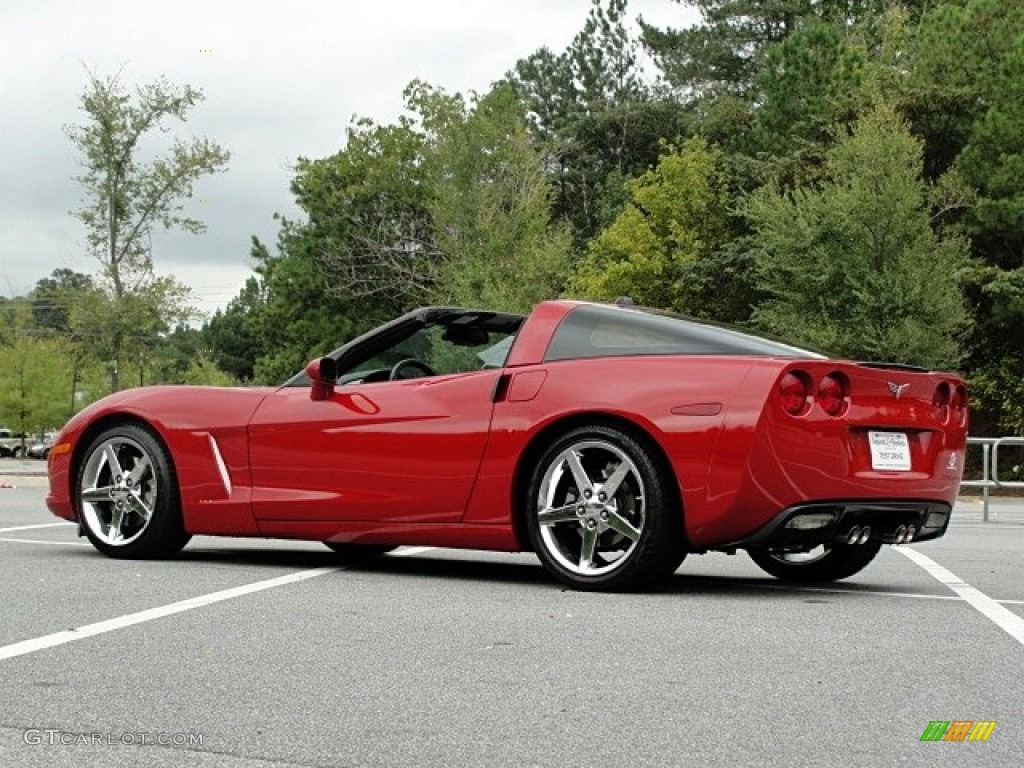 2005 Corvette Coupe - Precision Red / Steel Grey photo #7