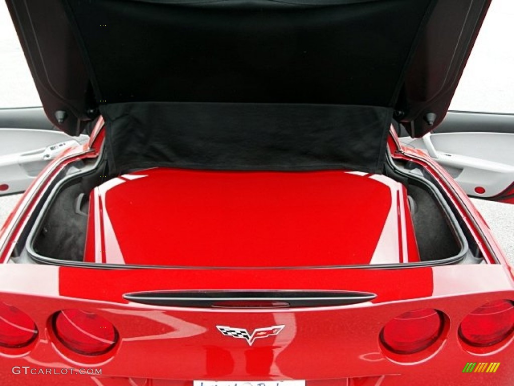 2005 Corvette Coupe - Precision Red / Steel Grey photo #11