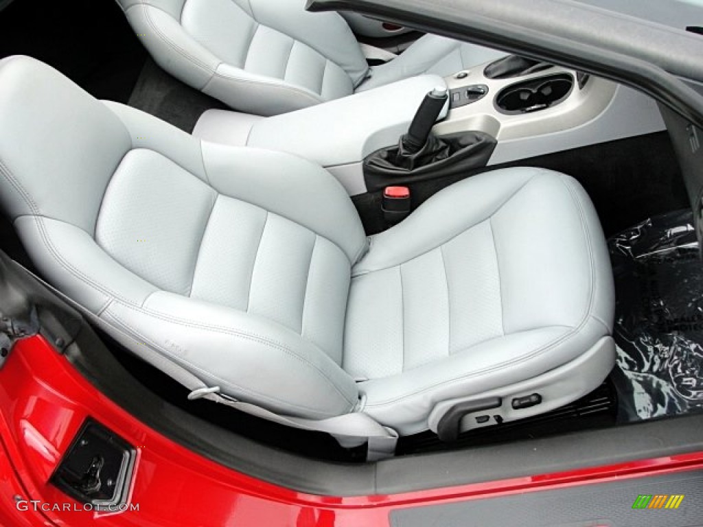 2005 Corvette Coupe - Precision Red / Steel Grey photo #16