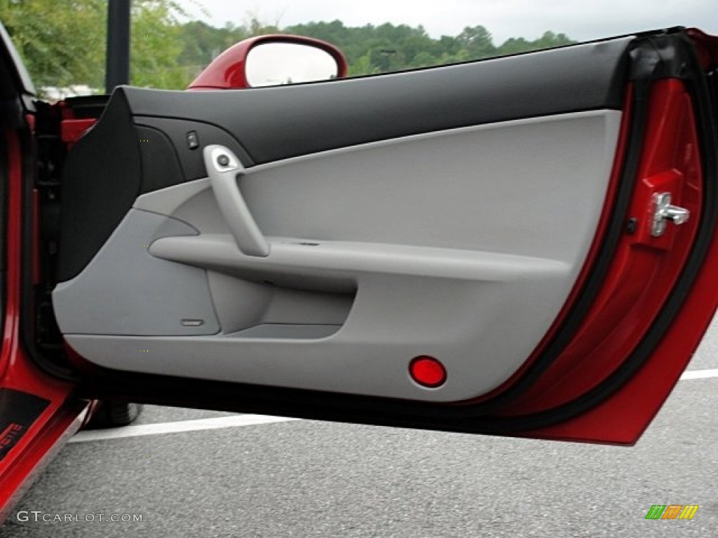 2005 Corvette Coupe - Precision Red / Steel Grey photo #17