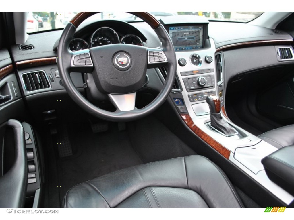 2008 Cadillac CTS Sedan Ebony Dashboard Photo #70467133