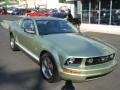 Legend Lime Metallic - Mustang V6 Deluxe Coupe Photo No. 2