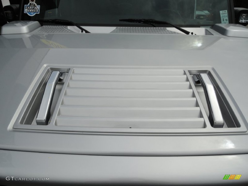2009 H2 SUV Silver Ice - Limited Edition Silver Ice / Ebony Black photo #15