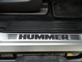 2009 Hummer H2 SUV Silver Ice Marks and Logos