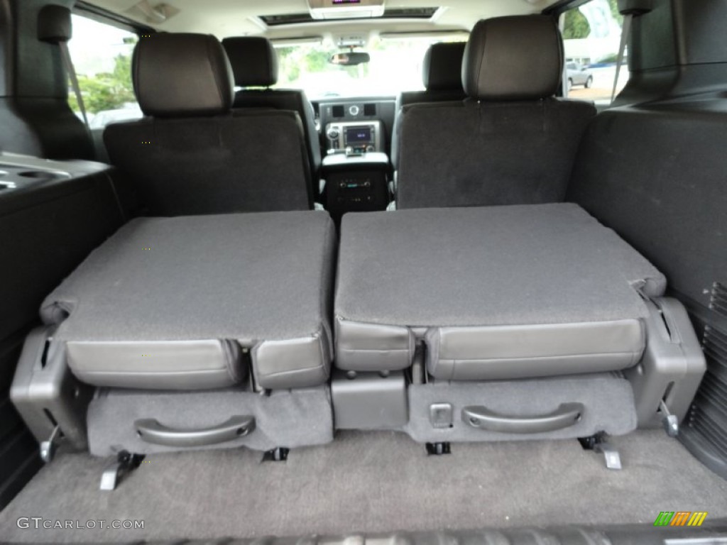 2009 Hummer H2 SUV Silver Ice Trunk Photo #70467337